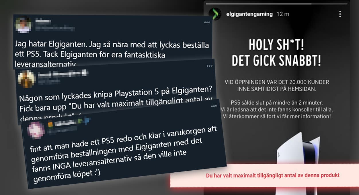 Kalabalik när Elgiganten släppte nytt: ”Holy shit det gick snabbt”